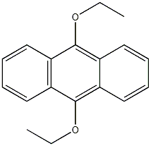9,10-二乙氧基蒽结构式