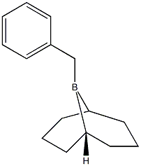 B-苯甲基-9-BBN结构式