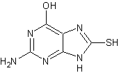 2-Amino-6-hydroxy-8-mercaptopurine