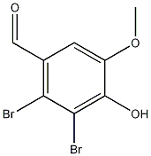 2,3-Dibromo-4-hydroxy-5-methoxybenzaldehyde