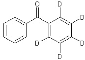 二苯甲酮-2,3,4,5,6-d5结构式