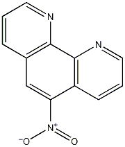 5-硝基-1,10-菲啰啉结构式