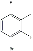 3-溴-2,6-二氟甲苯结构式