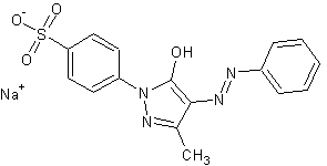 酸性嫩黄G结构式