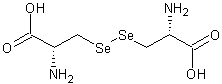 L-硒代胱胺基乙酸结构式