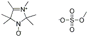 2,2,3,4,5,5-六甲基-3-咪唑啉-1-氧基硫酸二甲酯结构式