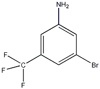 3-氨基-5-溴三氟甲苯结构式