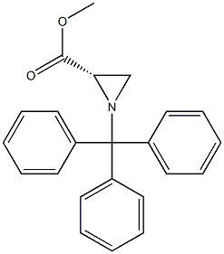 Methyl (S)-(−)-1-tritylaziridine-2-carboxylate
