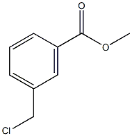 间(氯甲基)苯甲酸甲酯结构式