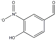 4-羟基-3-硝基苯甲醛结构式