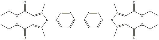 Tetraethyl 1,1'-(1,1'-biphenyl-4,4'-diyl)bis(2,5-dimethyl-1H-pyrrole-3,4-dicarboxylate)