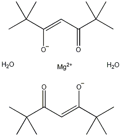 Bis(2,2,6,6-tetramethyl-3,5-heptanedionato)magnesium dihydrate