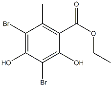 Ethyl 3,5-dibromo-2,4-dihydroxy-6-methylbenzoate