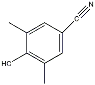 4-羟基-3,5-二甲基苄腈结构式