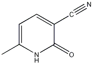 3-氰基-6-甲基-2(1H)-吡啶酮结构式