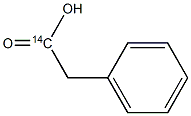 Phenylacetic acid-carboxy-14C