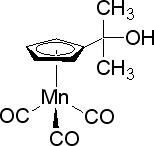Hydroxyisopropylcyclopentadienylmanganese(I) tricarbonyl