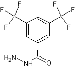 3,5-双(三氟甲基)苯酰肼结构式