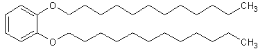 1,2-(二十二烷氧基)苯结构式