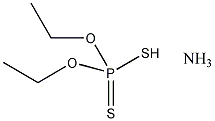 O,O-二乙基二硫代磷酸铵结构式