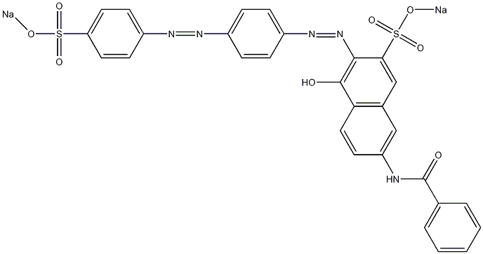C.I.直接红81结构式