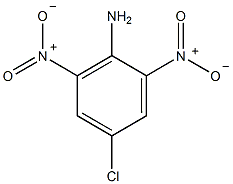 4-氯-2,6-二硝基苯胺结构式