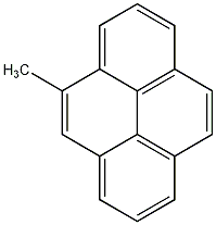 4-甲基芘结构式