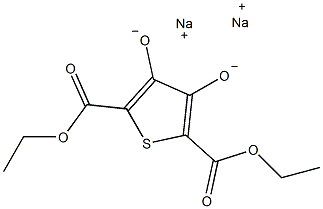 3,4-Dihydroxythiophene-2,5-dicarboxylic acid diethyl ester disodium salt