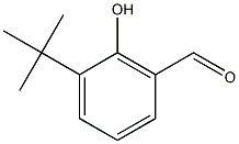 3-叔-丁基-2-羟基苯甲醛结构式