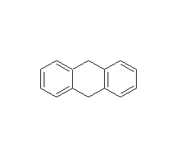 9,10-二氢蒽结构式