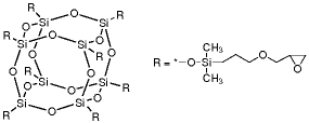 PSS-Octa[(3-glycidyloxypropyl)dimethylsiloxy] substituted