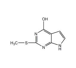 2-Methylsulfanyl-7H-pyrrolo[2,3-d]pyrimidin-4-ol