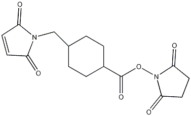 N-Succinimidyl 4-(N-maleimidomethyl)cyclohexane-1-carboxylate