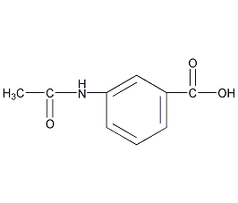 5-乙酰氨基烟酸结构式