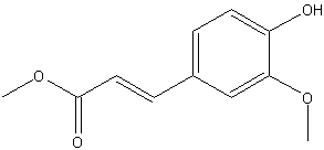 Methyl 3-(4-hydroxy-3-methoxy)cinnamate