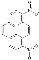 1,8-二硝基芘结构式